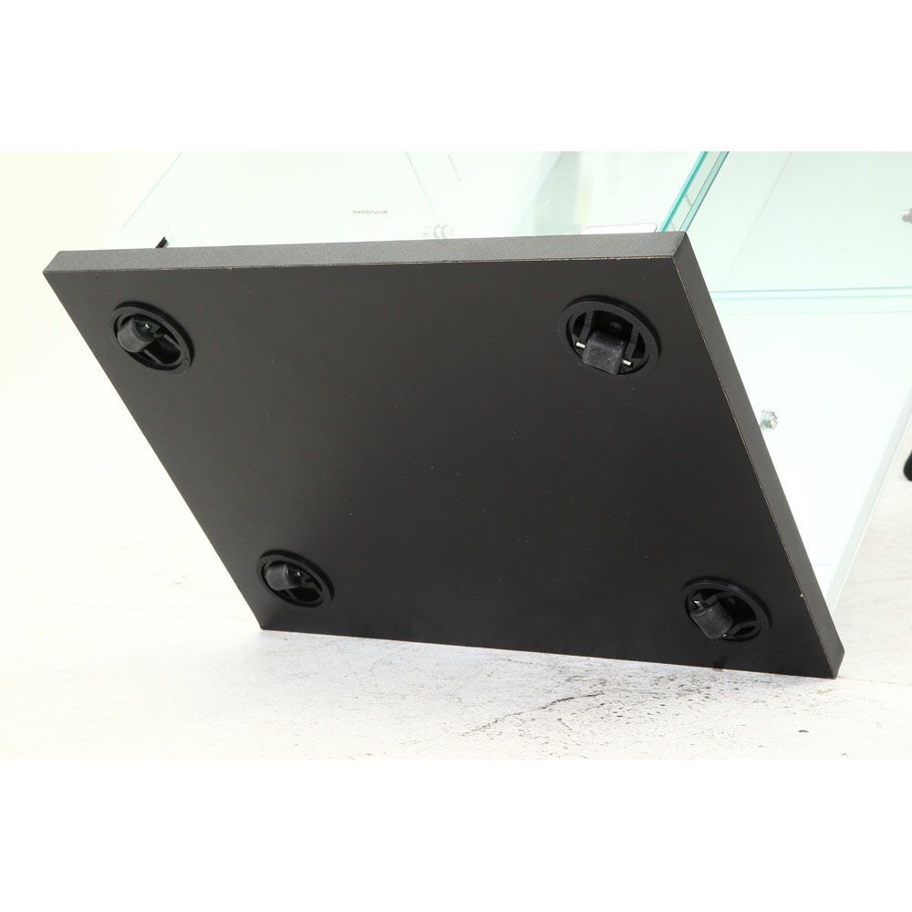 不二貿易 ガラスコレクションケース　ＢＡＡＬ　ＢＫ【メーカー直送・代引不可】, ブラック, 幅390mm&times;奥行300mm&times;高さ1195mm