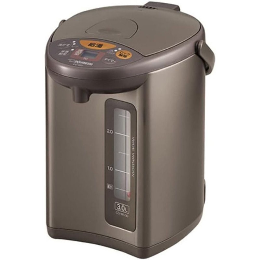 象印　マイコン沸とう　電動ポット, メタリックブラウン（2.2L）, 2.2L