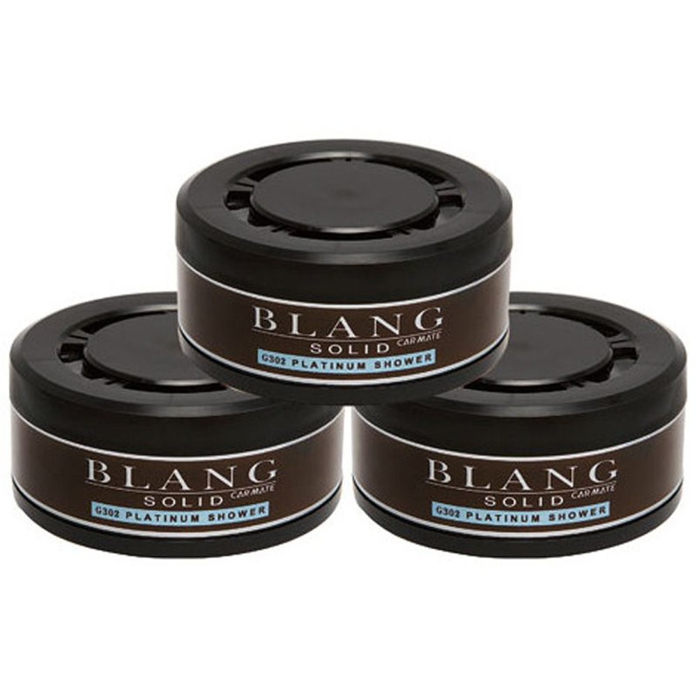 ブラング　ソリッド詰め替え　3P　プラチナシャワー, ブラック, 3個セット