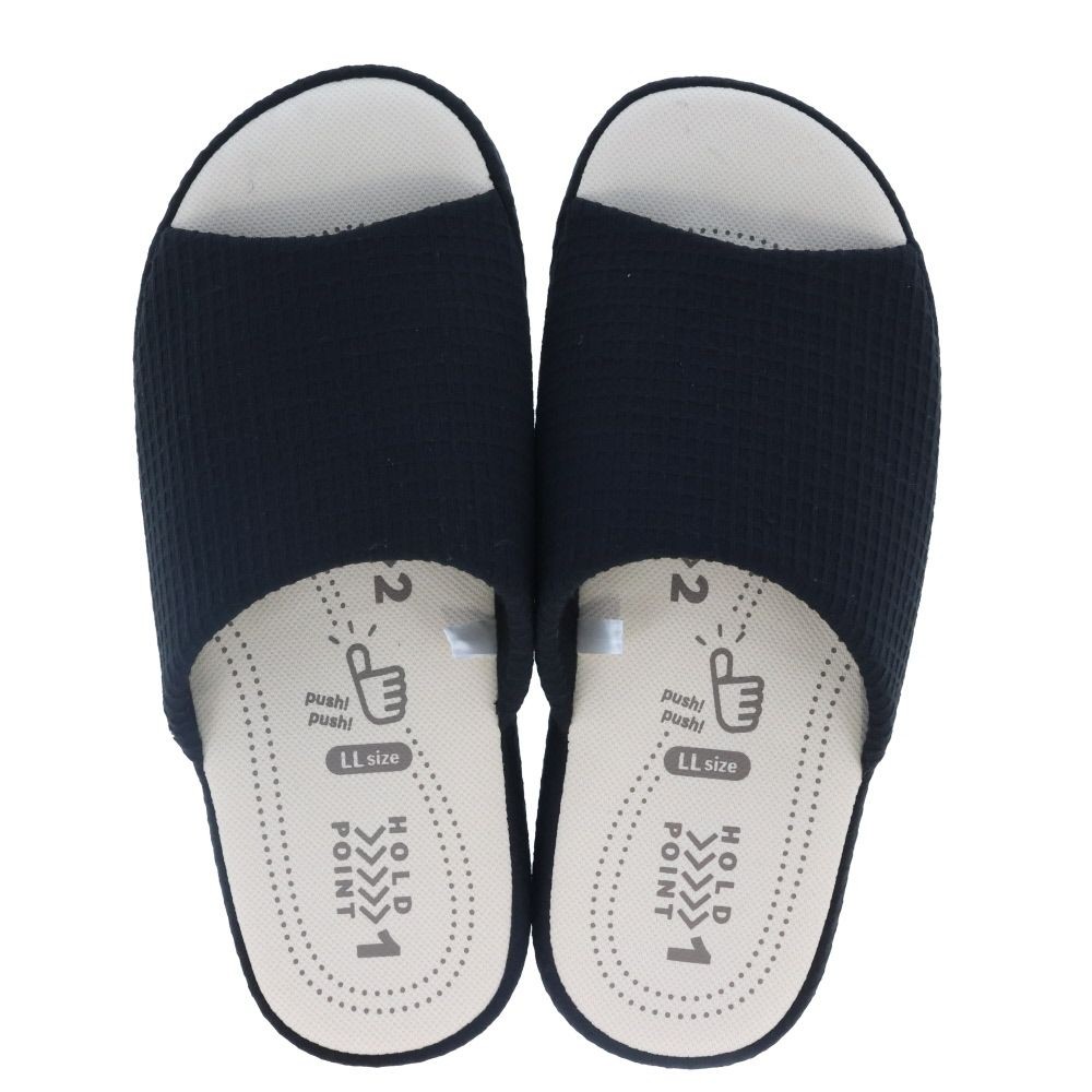 リラケア　もちっとコンフォート　ブラック　ＬＬ, ブラック, LLサイズ