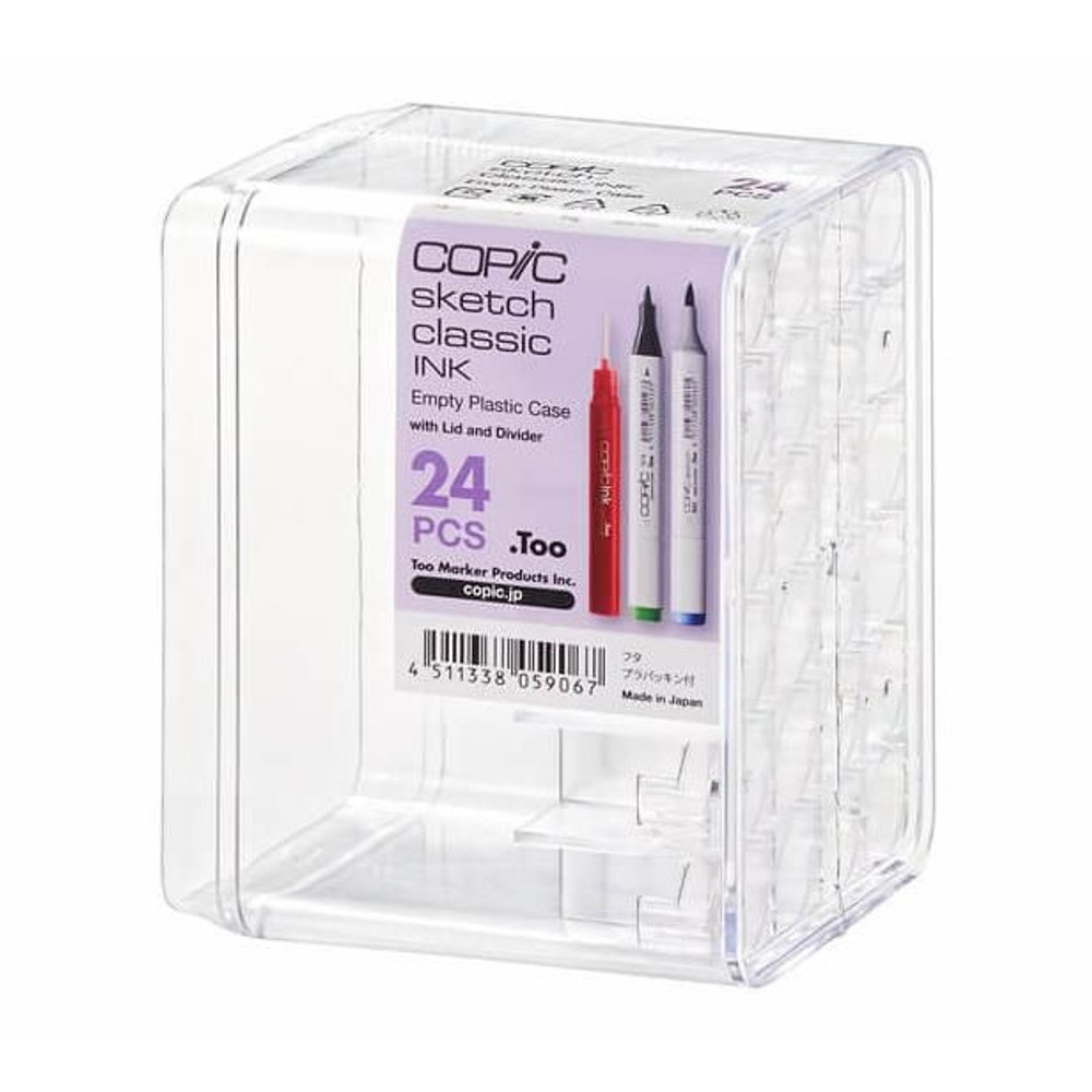 コピック（スケッチ・クラシック・コピックインク）共通プラケース24 本用 11510024, 共通プラケース24本用, 24本用
