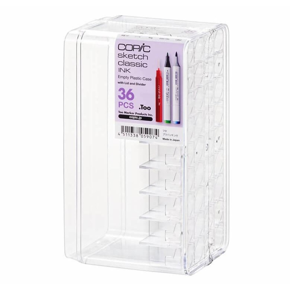 コピック（スケッチ・クラシック・コピックインク）共通プラケース36 本用 11510036, 共通プラケース36本用, 36本用