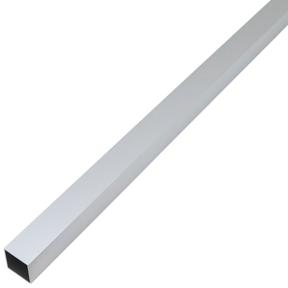 角パイプ B2 2.0&times;50&times;50&times;4000mm, シルバー, 2.0t&times;50&times;50&times;4000mm