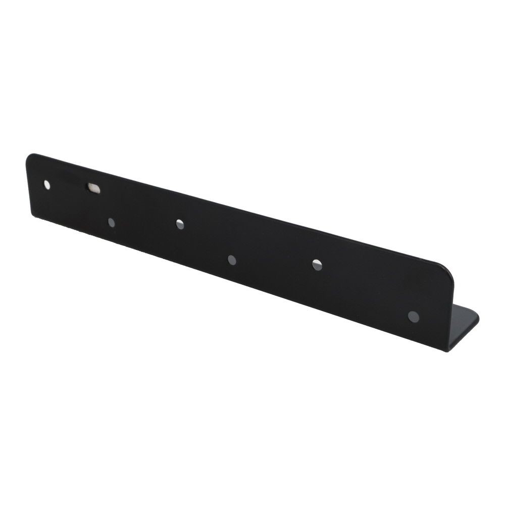 ２×４金具Ｌ型アングルタイプ２４０×３７×３７, 黒, L型アングル