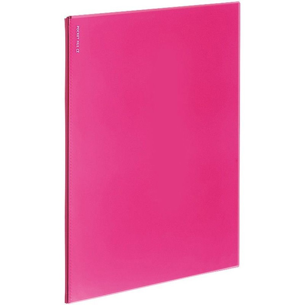 ノビータα　ポケットファイル　A4　12ポケット, 青, A4