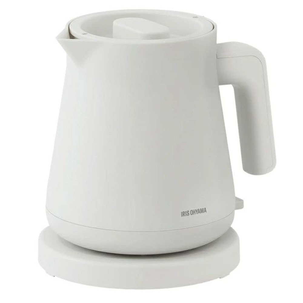 電気ケトル IBKT-800, オフホワイト, 幅166mm&times;奥行213mm&times;高さ200mm
