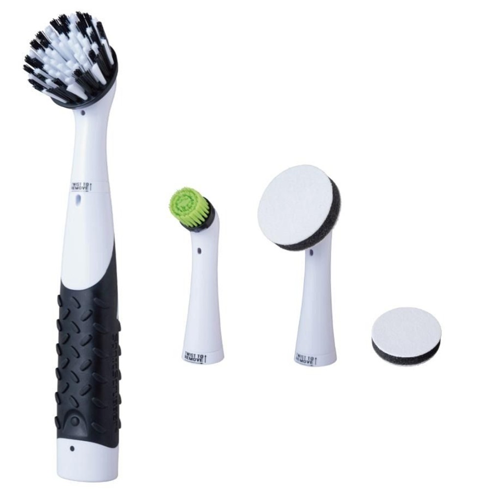 JIC ソニックスクラバー 電動カークリーニングキット NXSC-JP, ホワイト, 約幅40&times;奥行30&times;高さ180mm