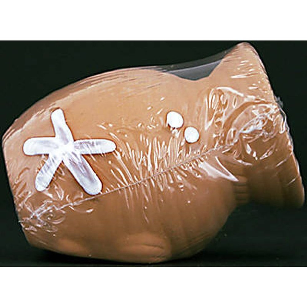 スドー　陶器　タコツボ, 茶（中）, 中