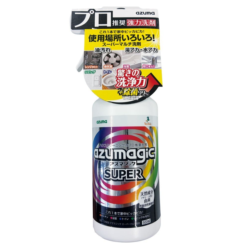アズマジック　スーパーマルチ洗剤　ＣＨ９０９, 住宅用洗剤, 500ml