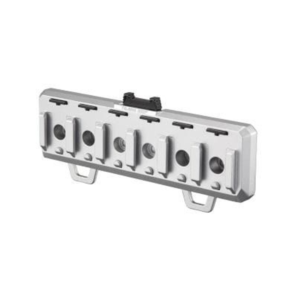 TAJIMA　セフホルダー木質建材用 ビス式 金属 6連　SFW-MSHLD6, シルバー, 6連