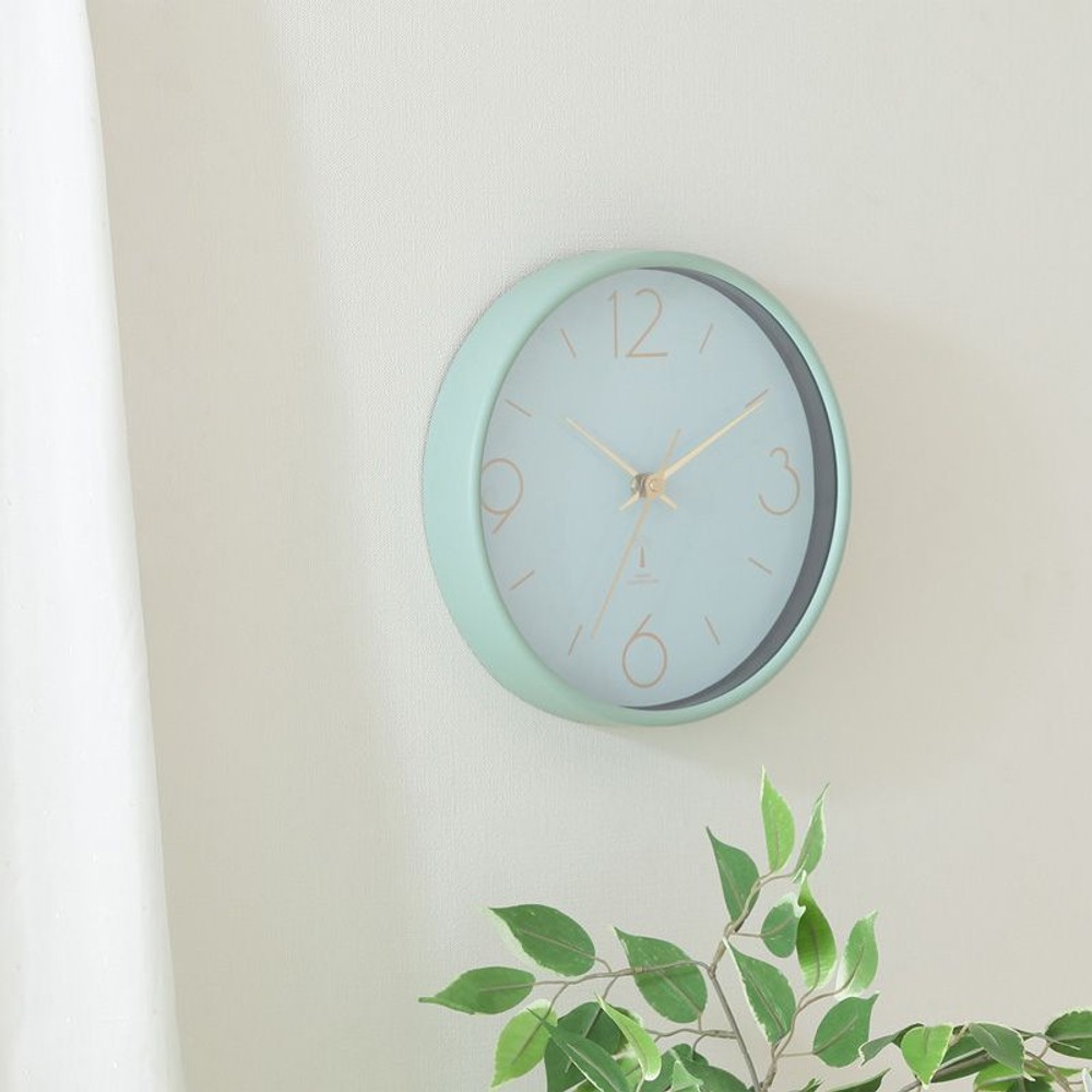 電波掛時計　アリオス　25cm, ホワイト, 25cm