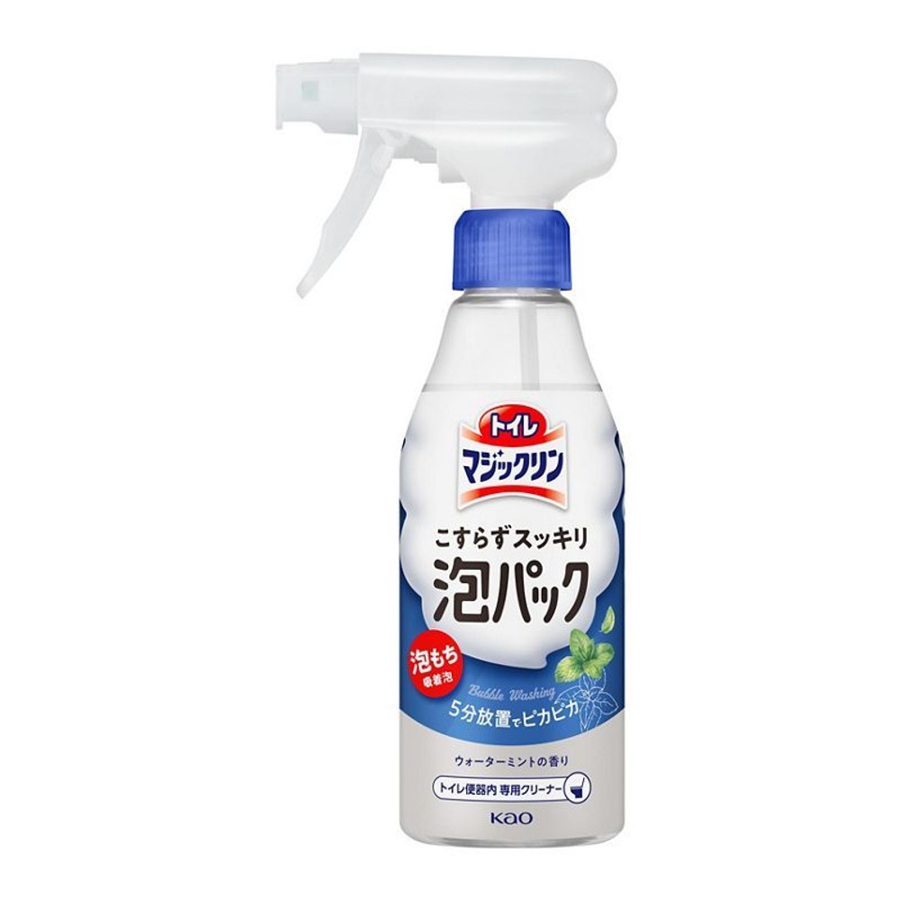 トイレマジックリン　こすらずスッキリ泡パック　ウォーターミントの香り　本体　３００ｍｌ, ウォーターミントの香り, 300ml