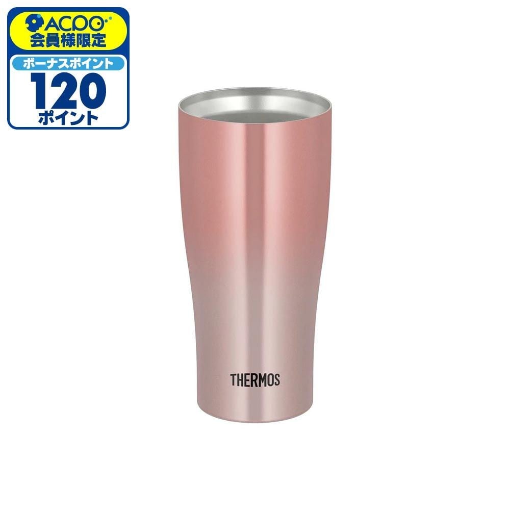 サーモス 真空断熱タンブラーJDY-421C R-G 420ml, レッドグラデーション, 420ml
