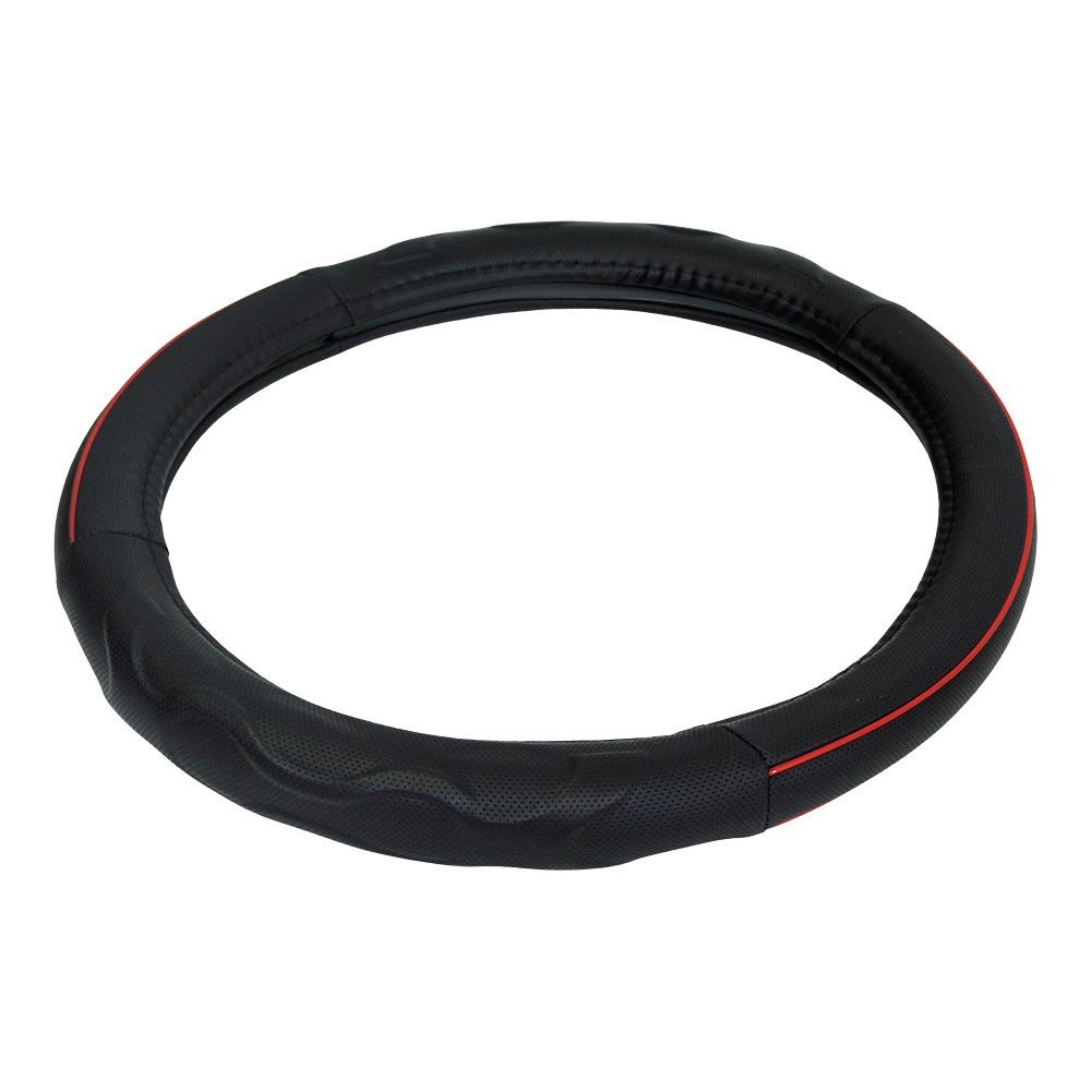 ●パンチングレザーデザイングリップ　ハンドルカバー　ＳーＢＫ, ブラック, S