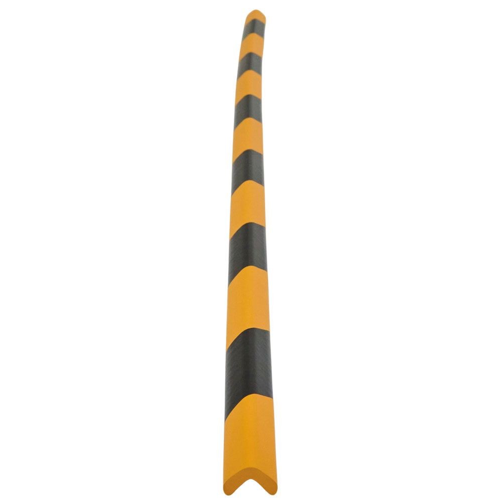 安心クッションＬ字型９０ｃｍ細, 黄黒, 90cm