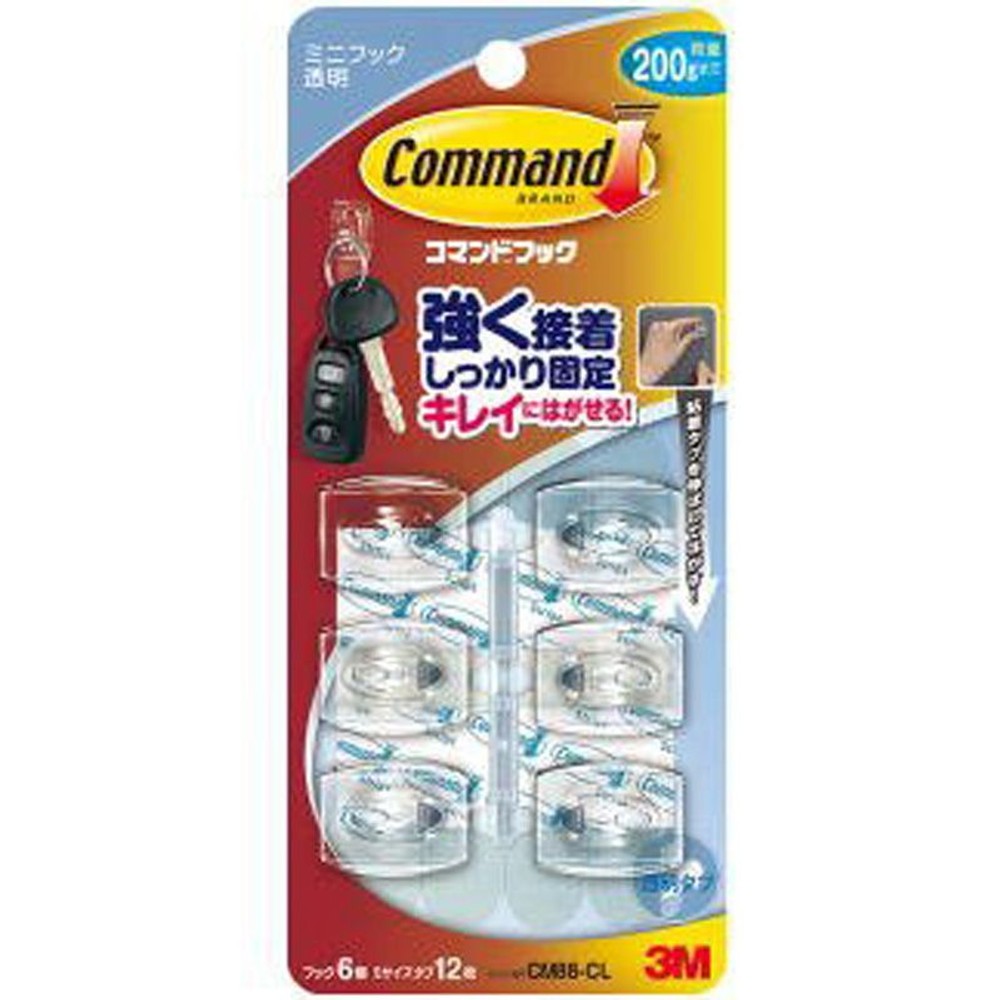 3Ｍ　コマンドフッククリア, その他カラー１, Mサイズ