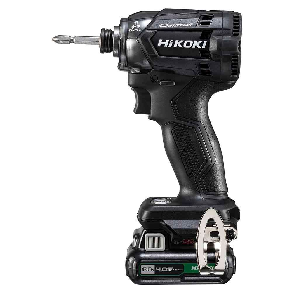 ハイコーキ　HiKOKI 10．8Ｖインパクトドライバ WH12DCA (2LSB), ストロングブラック, WH12DCA (2LSB)