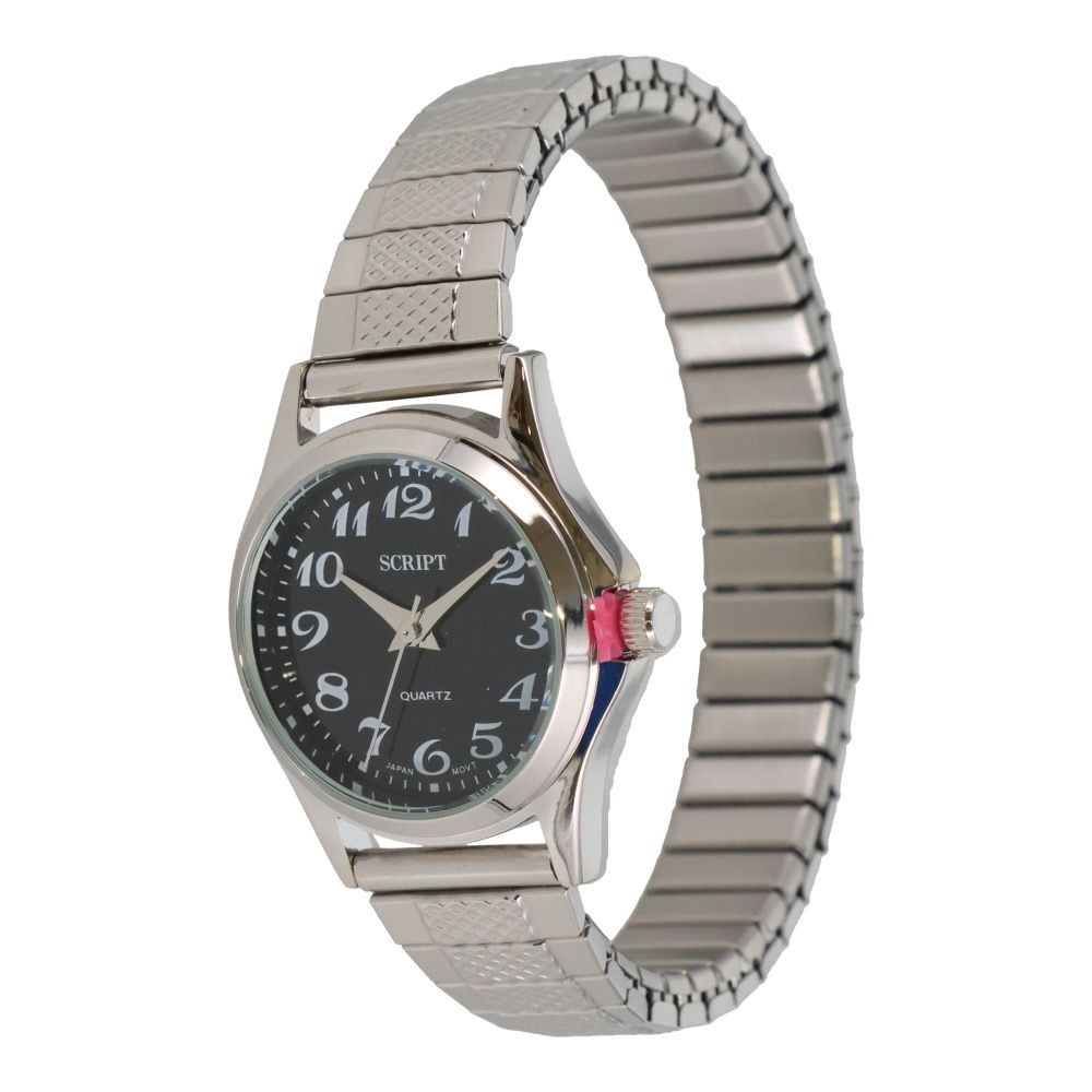 サン・フレイム　腕時計, シルバー, レディース