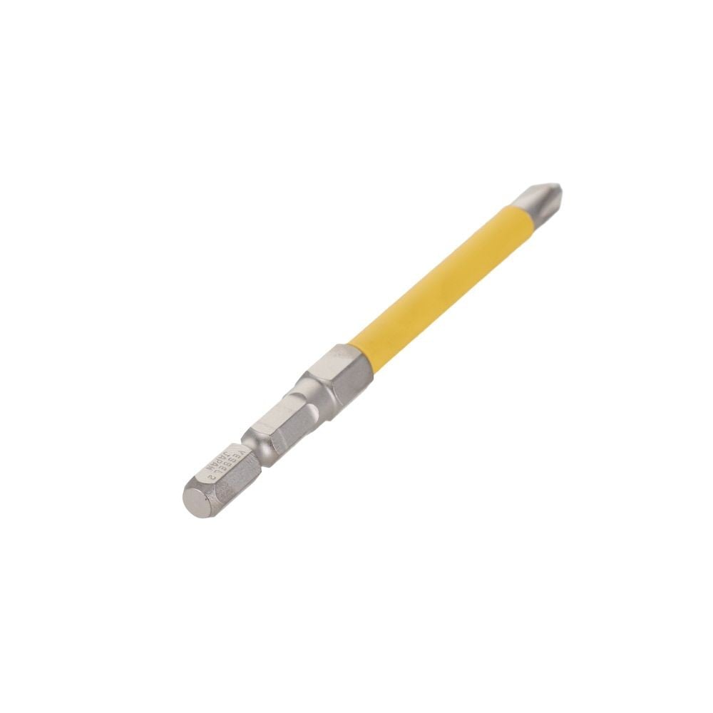 VESSEL 220USB替ビットスパナ掛け付 ＋2&times;100mm USB162100S8, イエロー, (＋)2&times;100mm