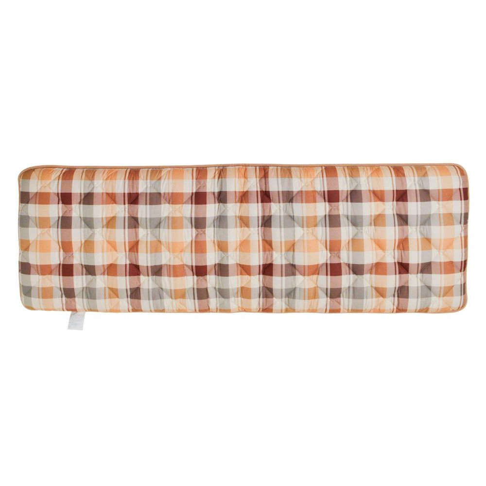 ヘタりにくい三層長座布団　プラッド　６５&times;１８０ｃｍ, プラッド柄, 65&times;180cm