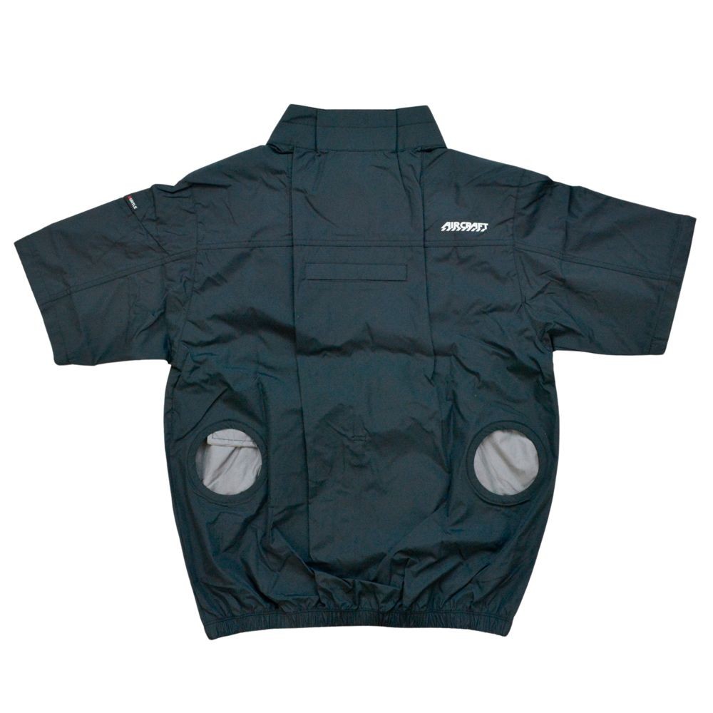 エアークラフト AC半袖ブルゾン AC2016 ブラック, その他カラー２, Lサイズ