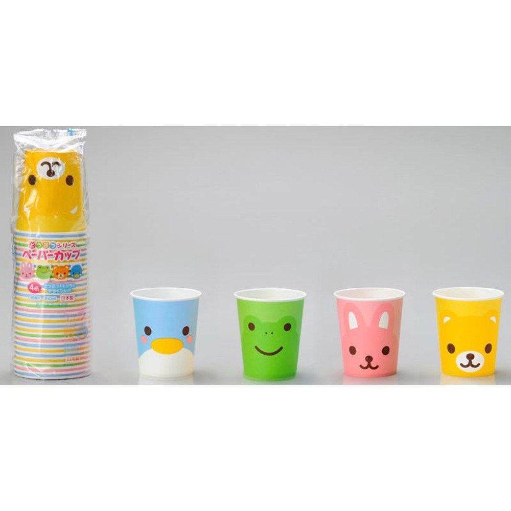 アートナップ　動物ペーパーカップ210ｍｌ　30Ｐ, アソート, 30個入り