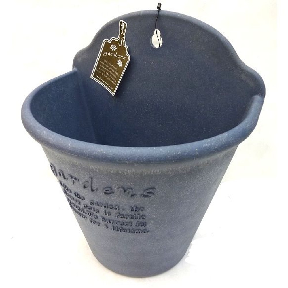 八幡化成　ハンギングエコポット　２１０型, ネイビー, 220型