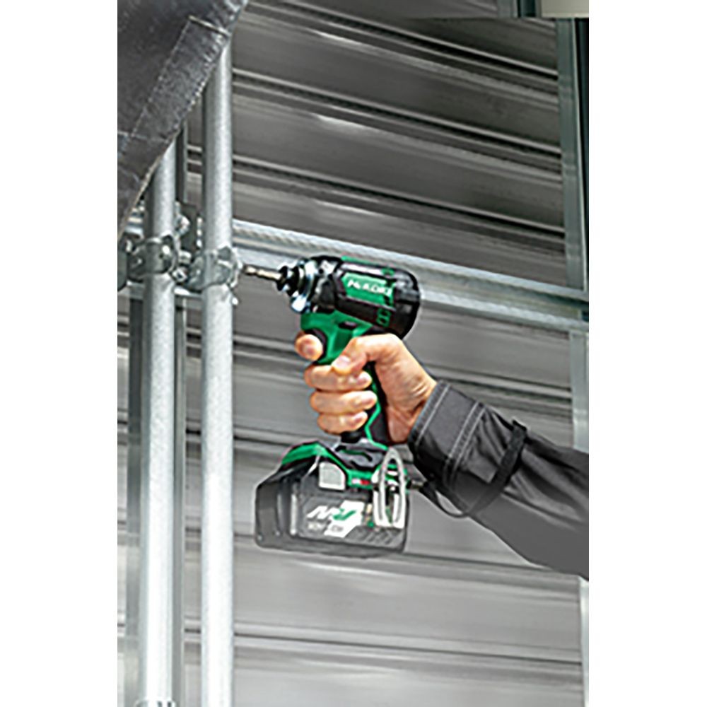 ハイコーキ　HIKOKI １８ＶインパクトＤＶ（蓄電池２個、充電器付き） WH18DC (2XP), グリーン, WH18DC (2XP)