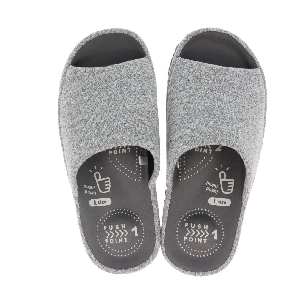 リラケア　ぐいっとコンフォート　グレー　Ｌ, グレー, Lサイズ