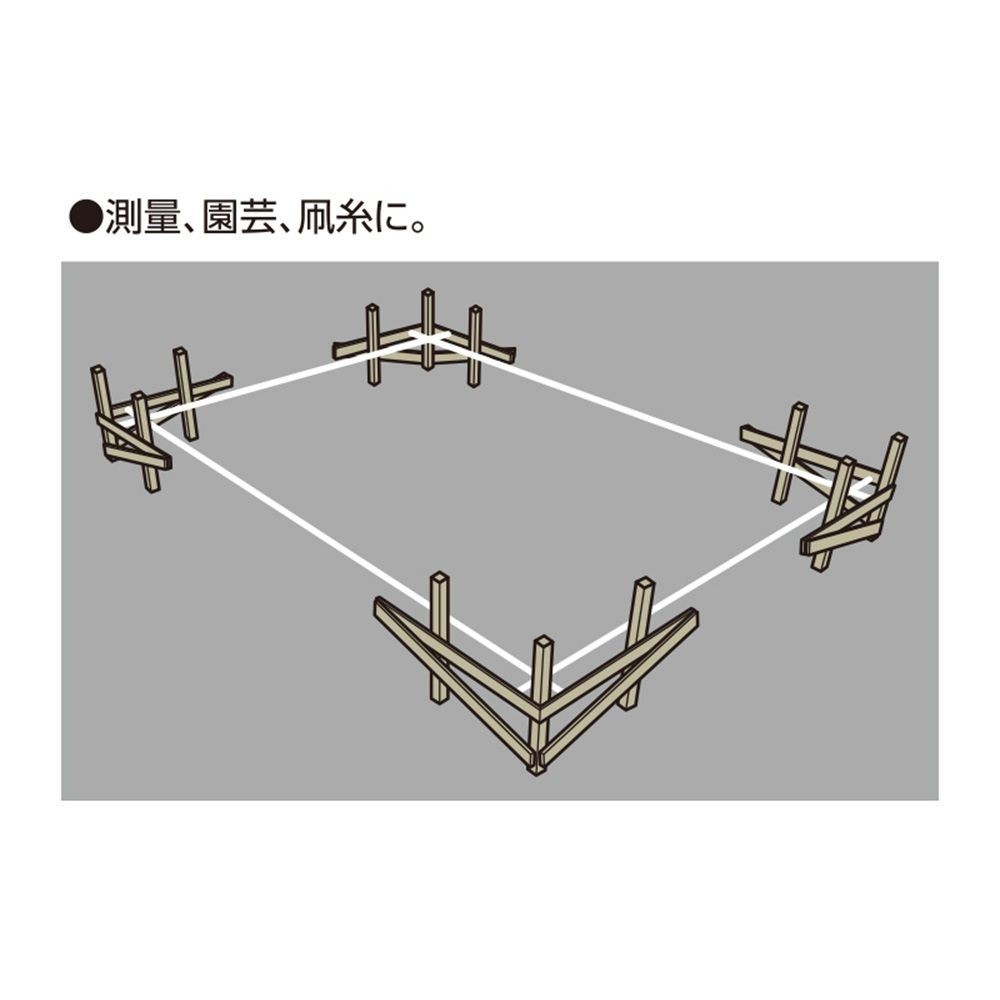 純綿水糸 カード巻4号 0.8mm 100m, 78489, 0.8mm 100m
