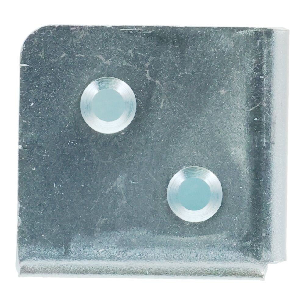 ２&times;４メッキ金具受け金具　９３&times;４０, メッキ, 受け金具