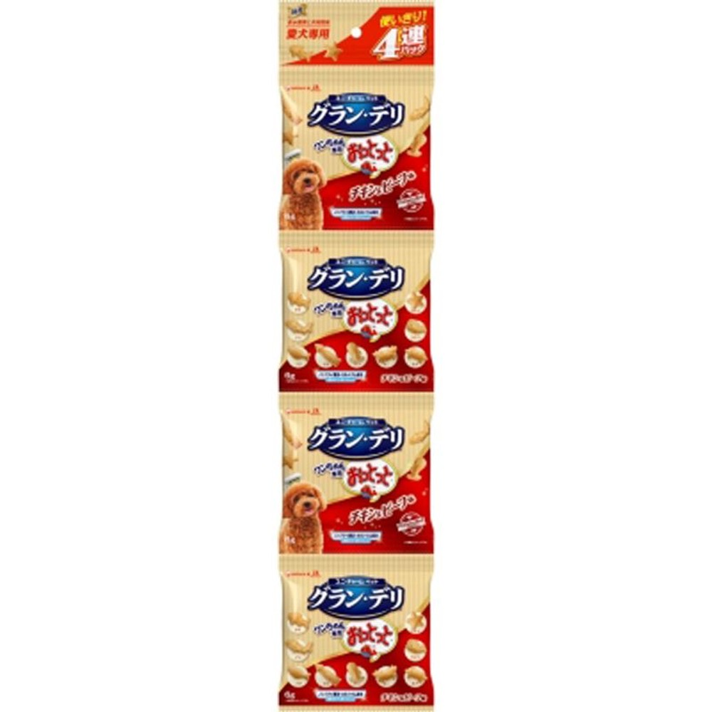 ユニチャーム　おっとっと4連パックチキン＆ビーフ24ｇ, チキン＆ビーフ味, 24g