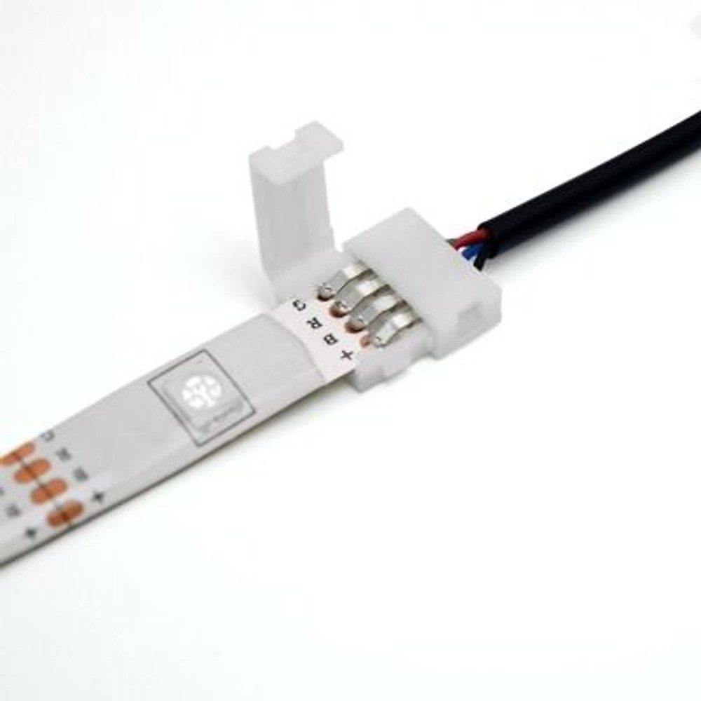 ヤザワ 4ピンLED中継ケーブル50cm TPLJC0405, ホワイト, 50cm
