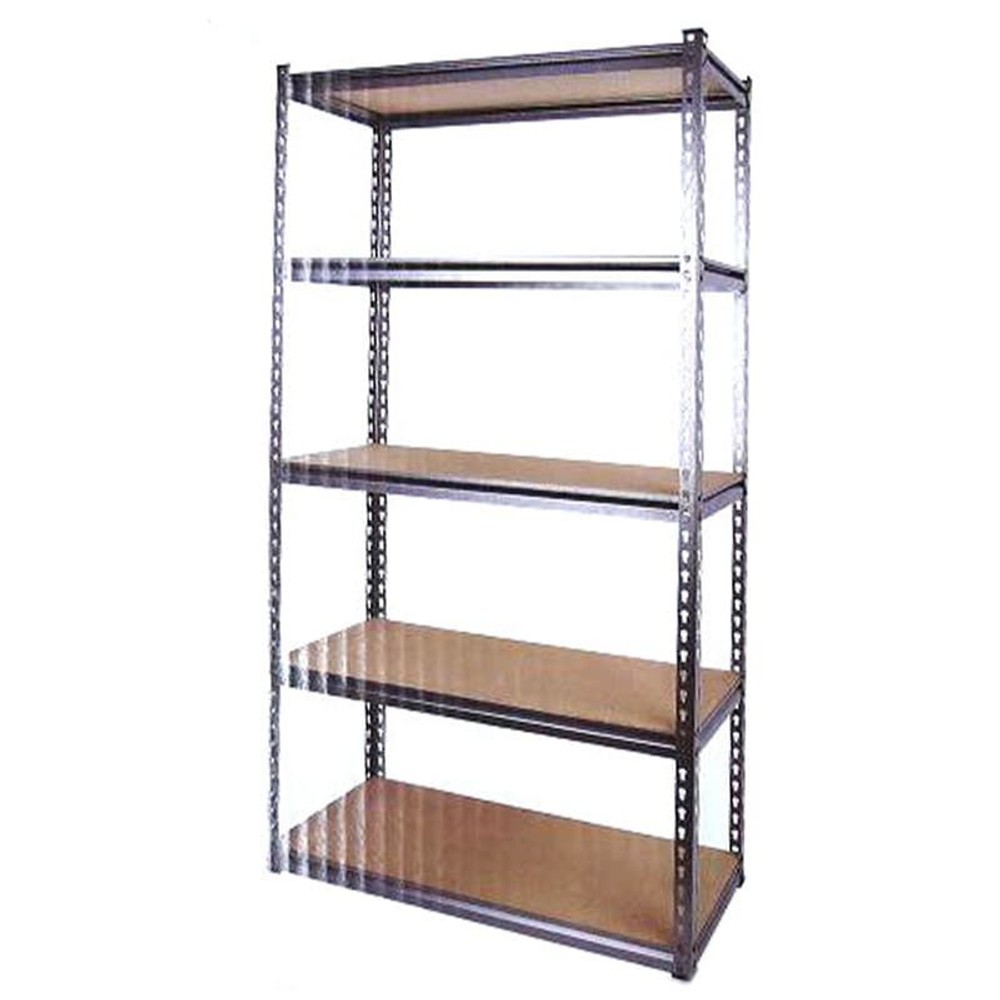 シェルフラック, シルバー/木目（3）, 3段