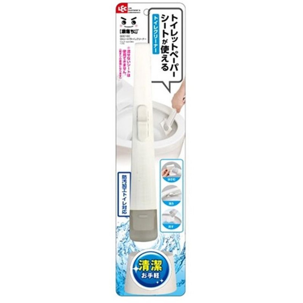 レック　激落ちシートでトイレクリーナー, ホワイト, トング仕様