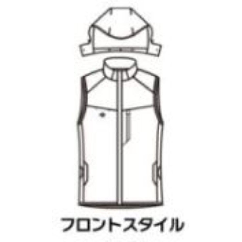 Kaa AC2064 バーニー M ウェア単品】2025 新作 エアークラフト バートル 空調 服 空調