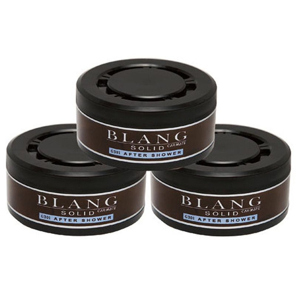 ブラング　ソリッド詰め替え　3P　アフターシャワー, ブラック, 3個セット