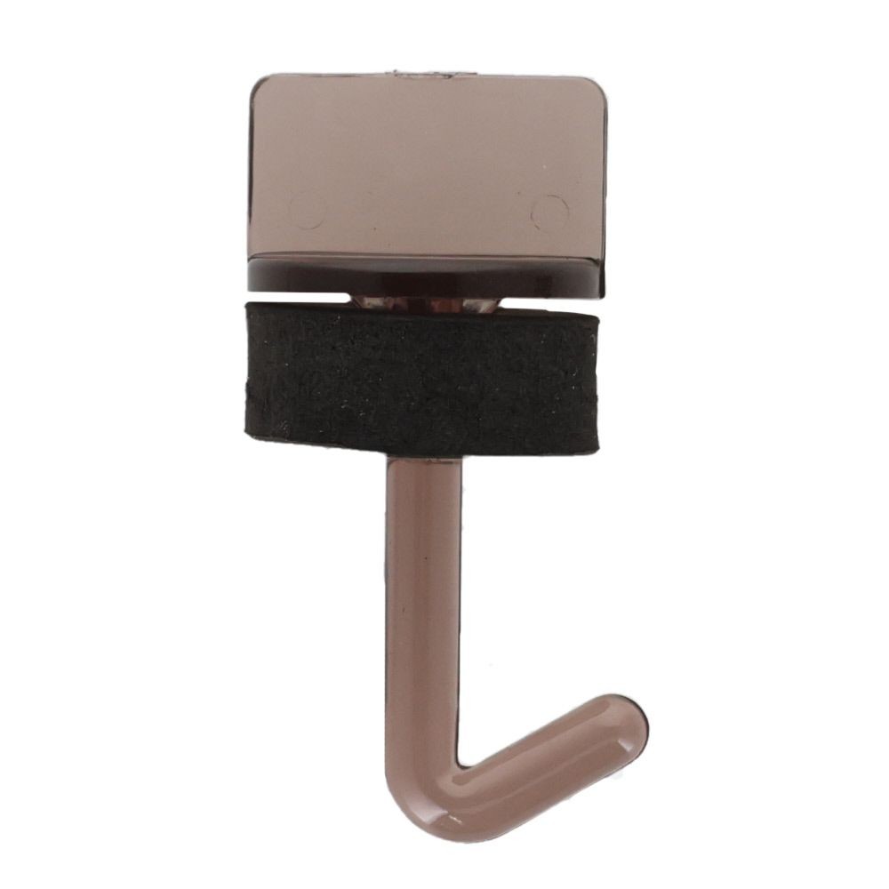 ワンタッチ ポリカ製フック  ２５ミリ　１００個, クリア, 100個