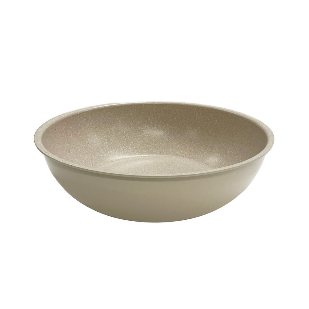 WIZ'A ウィザ 食洗器で洗える着脱式 深型フライパン 26cm WZFPG-26, ベージュ, D275&times;W275&times;H78mm