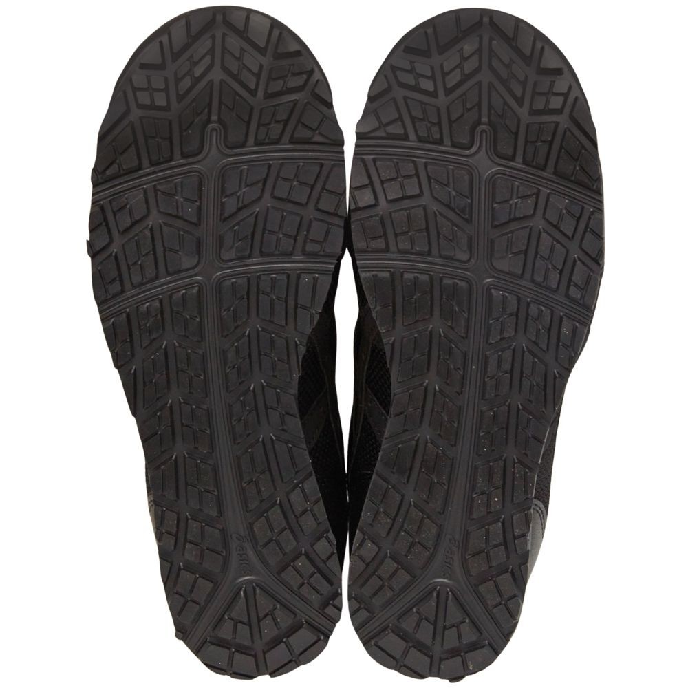 アシックス（ASICS） ウィンジョブCP201 ブラック&times;ブラック, ブラック&times;ブラック, 22.5cm