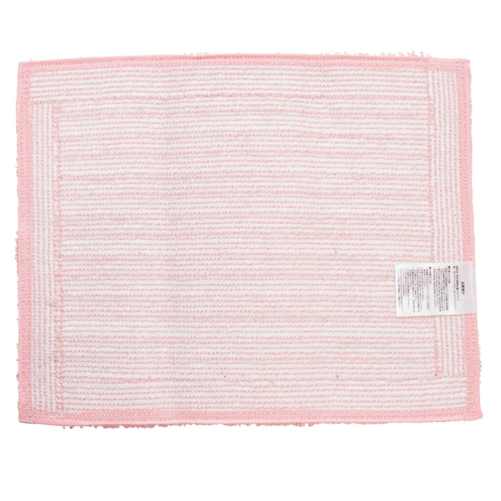吸水速乾抗菌バスマット３５ｘ４５ｃｍ　ＰＫ, ピンク, 35&times;45cm