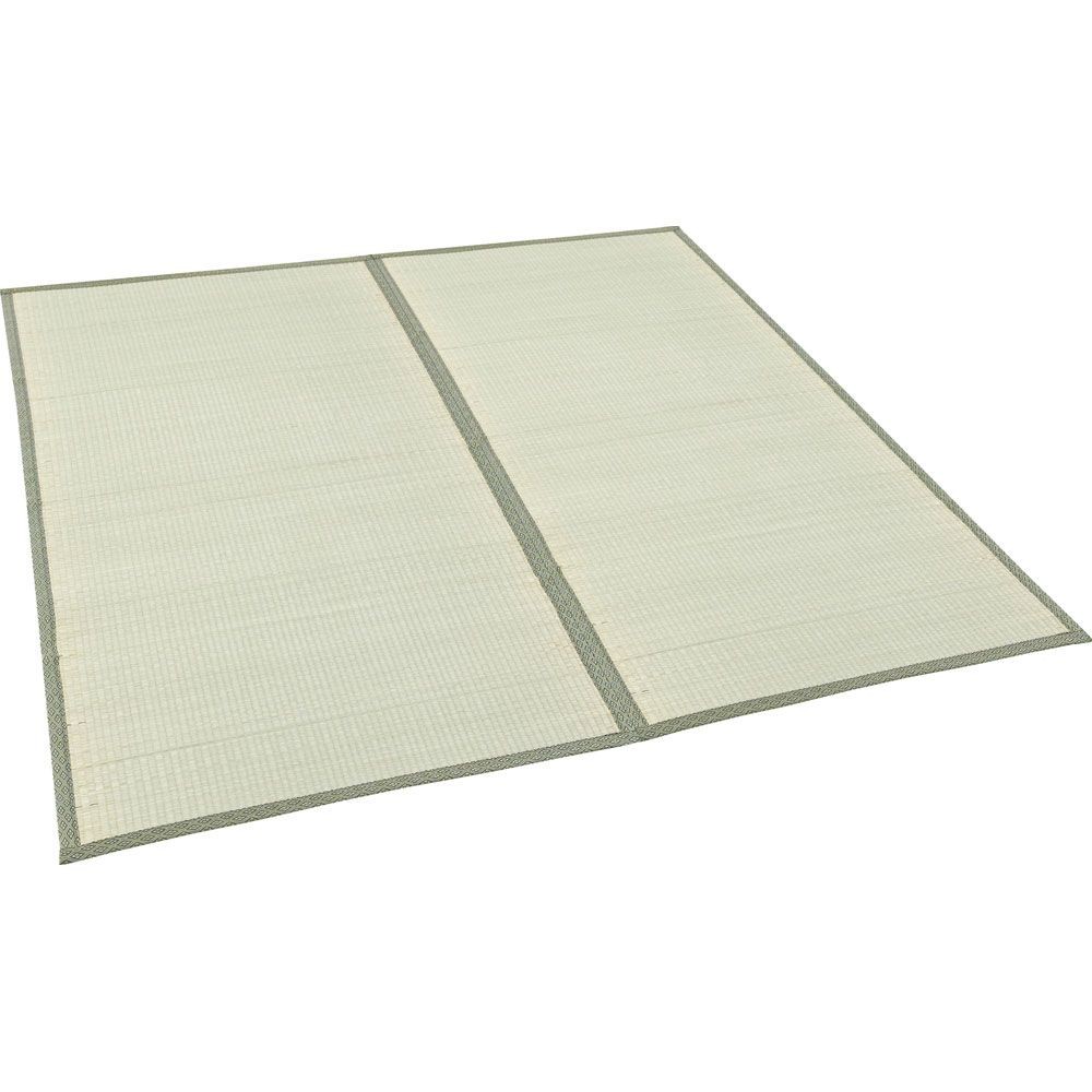 【メーカー直送・代引不可】い草上敷　白山　江戸間