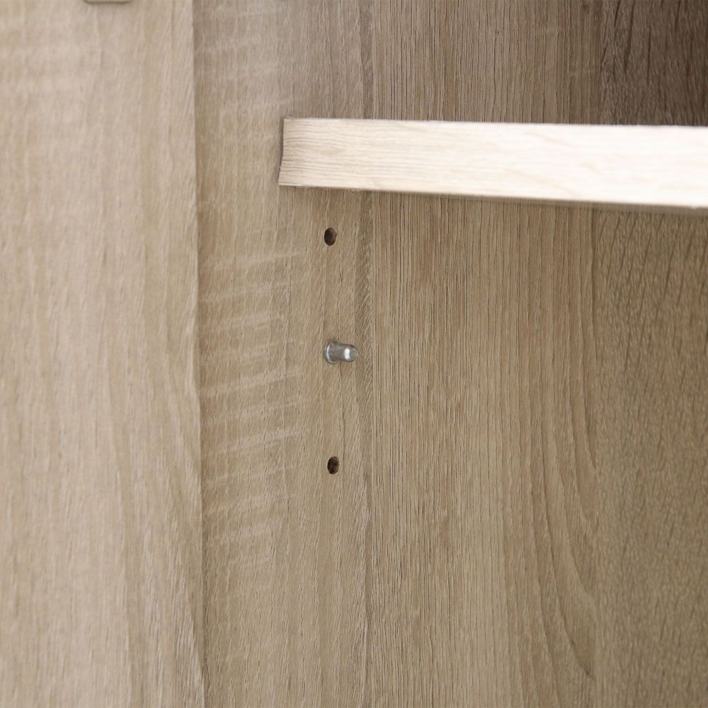 不二貿易 ラルゴ　キャビネット　オーク【メーカー直送・代引不可】, オーク, 幅600mm&times;奥行415mm&times;高さ800mm