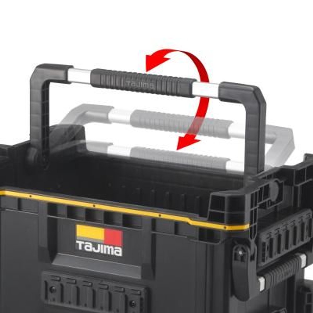 TAJIMA（タジマ） 　セフツールバスケットS ハンドル付　TB-TBSKSH, ブラック, S
