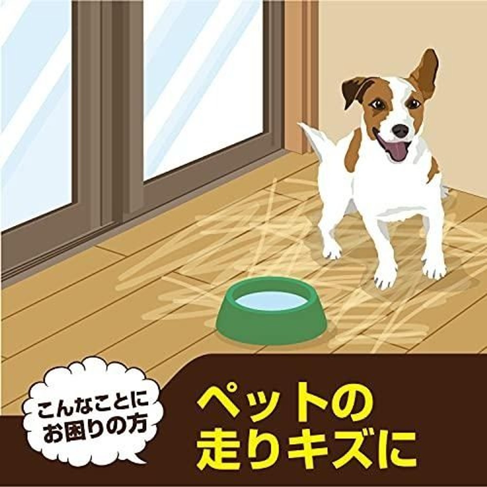 リンレイ 床の手なおし 色つや復元コート ウッディイエロー 500mL, ウッディイエロー系, 500ml