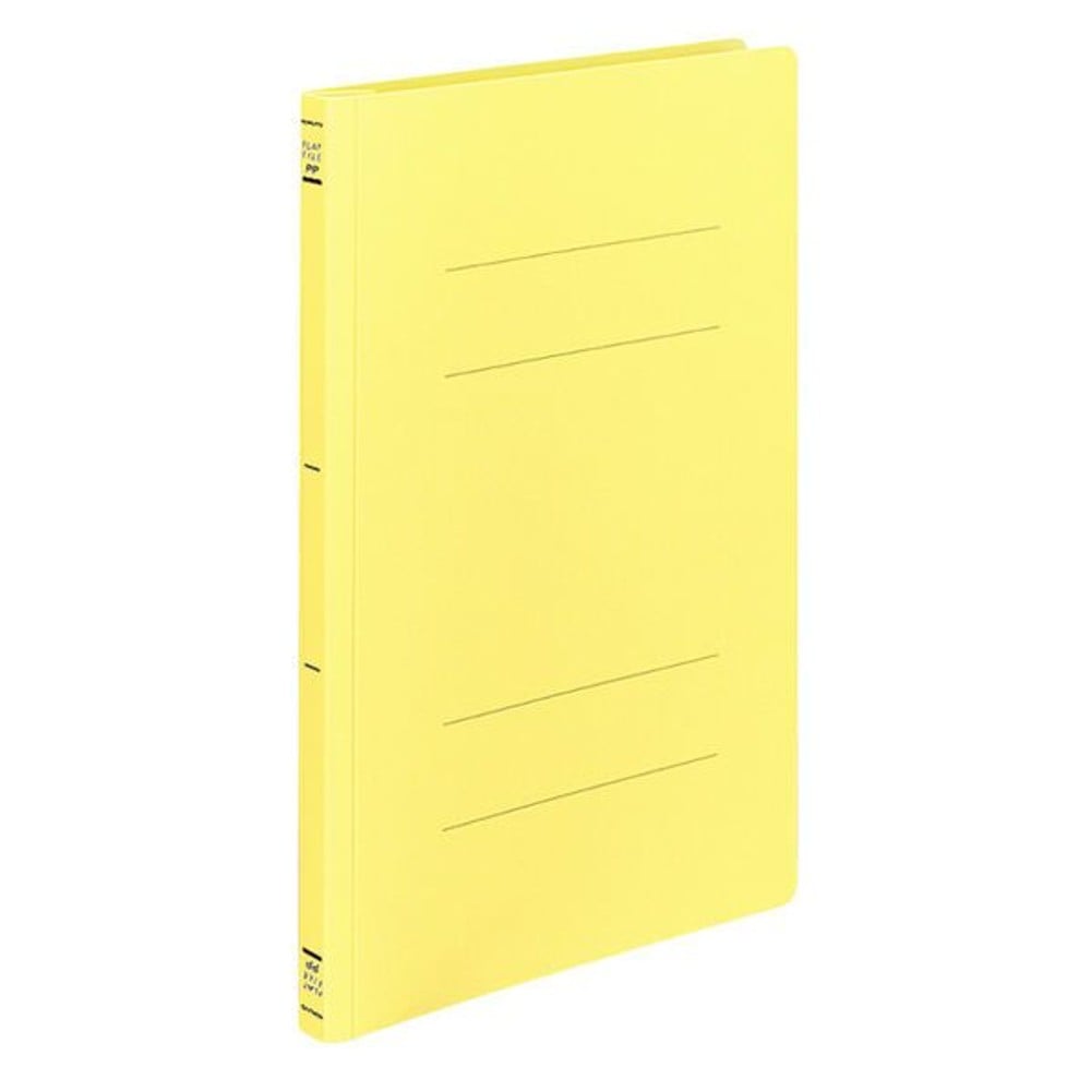 コクヨ　フラットファイルPP　Ａ4縦　3冊入　黄, 黄, A4縦&times;3冊