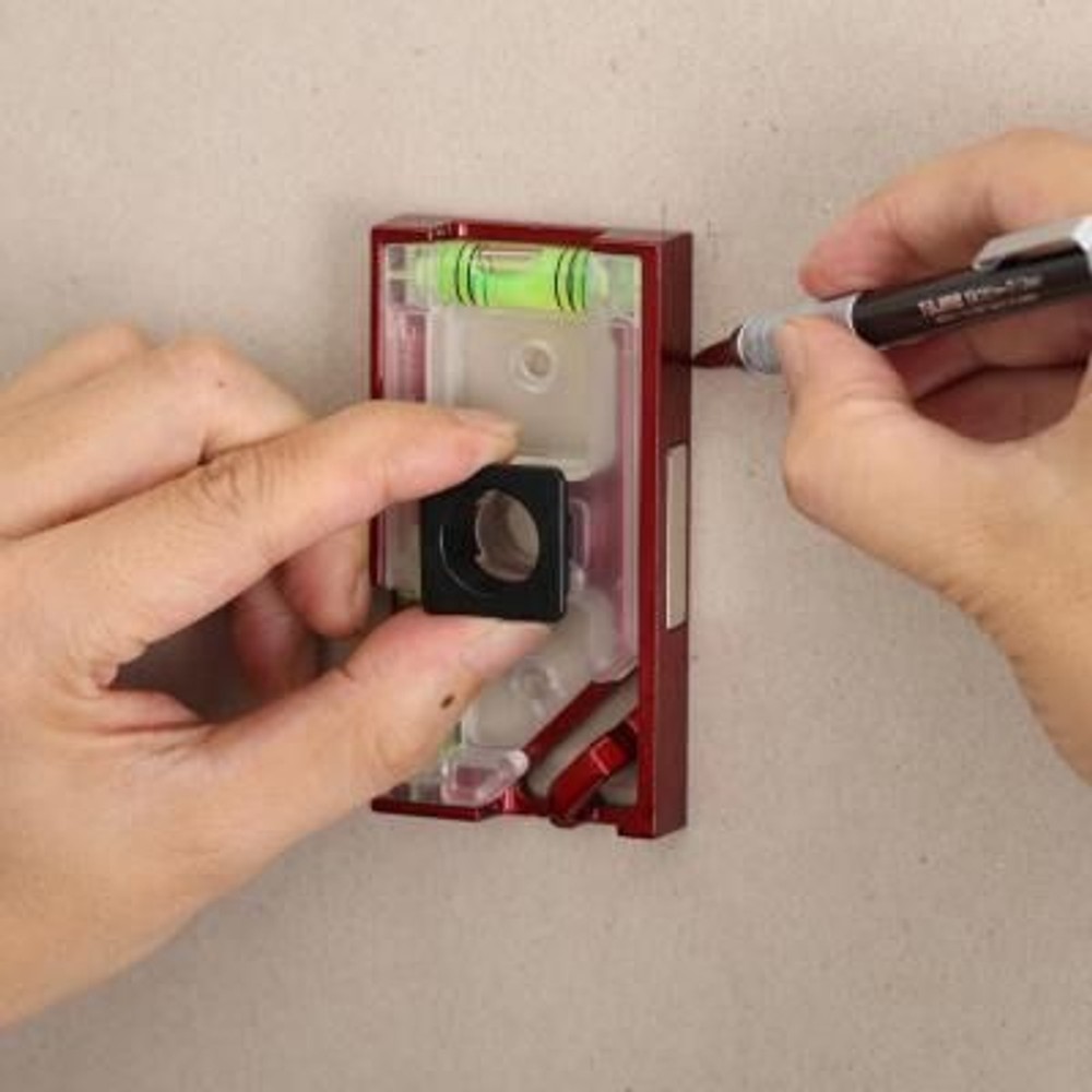 TAJIMA　セフ電工レベル レッド　SFDKL-C93R, レッド, 93mm