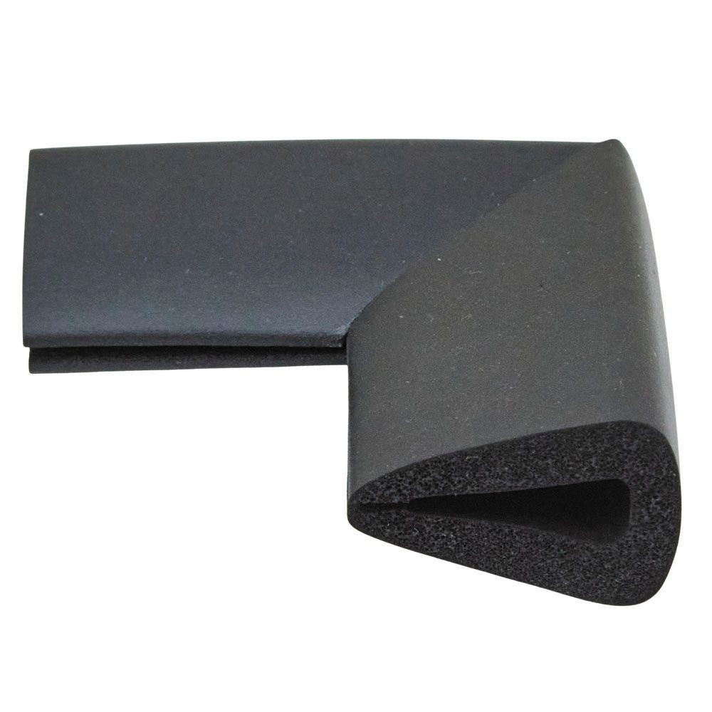安心クッションはさみこみコーナー９ｍｍ, ブラック, 9mm