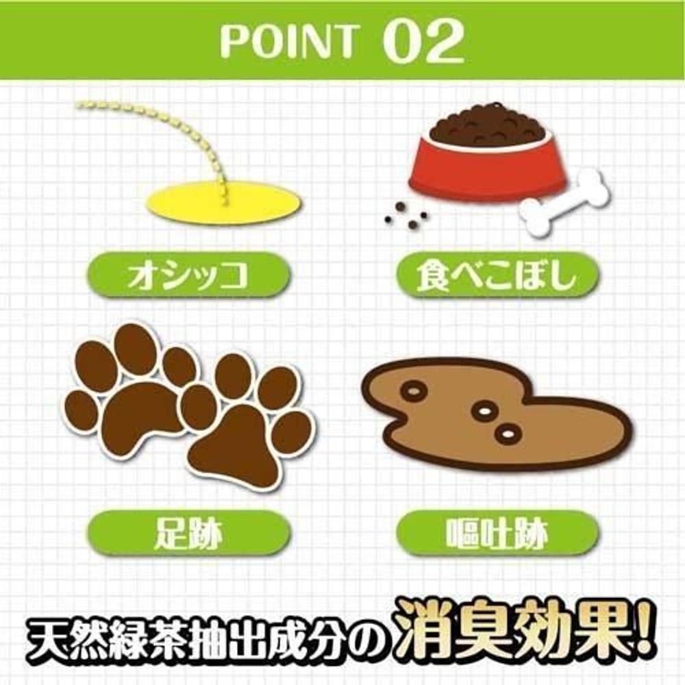 リンレイ　リビングわん＆にゃん！ 消臭・除菌クリーナー　400ml, ペット 床用, 400ml