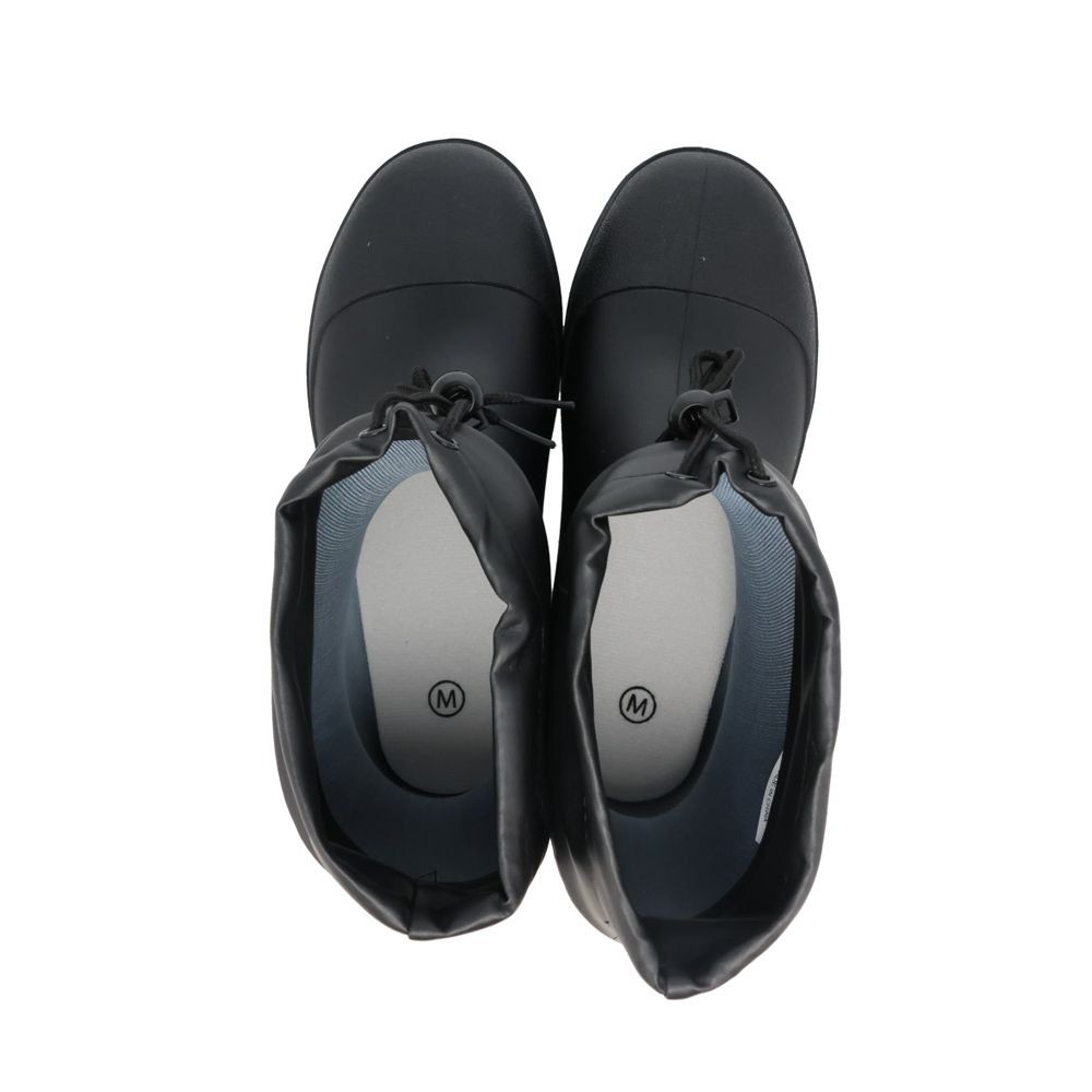 鉄先芯入りショートセーフティブーツＰＶＣーＳ３, 黒, Mサイズ